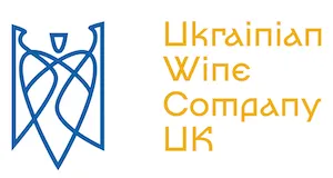 Logo of the Ukrainian Wine Company in UK.